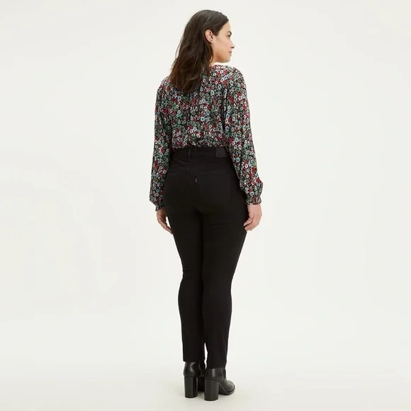 721 Levi’s Black Skinny Jeans - Picture 2 of 15